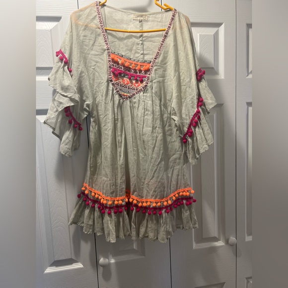 Laraethnics Swim Pom Pom Cover Up - Picture 5 of 7